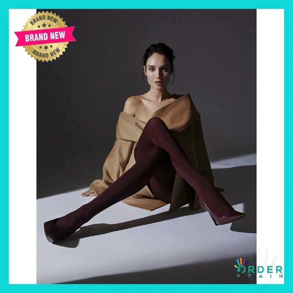 Sustainable Cotton Tights Opaque Classic Elegant Everyday Comfort Fit